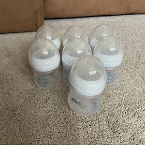 Philip Avent Natural 4oz Bottles (set of 7)